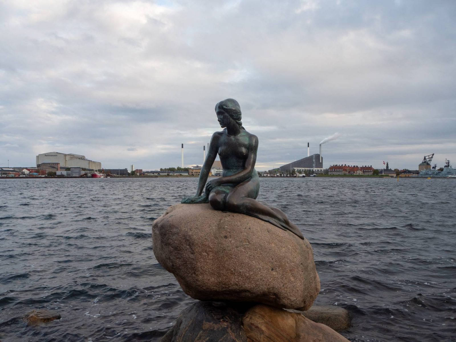 The Little Mermaid Statue, Copenhagen, Denmark