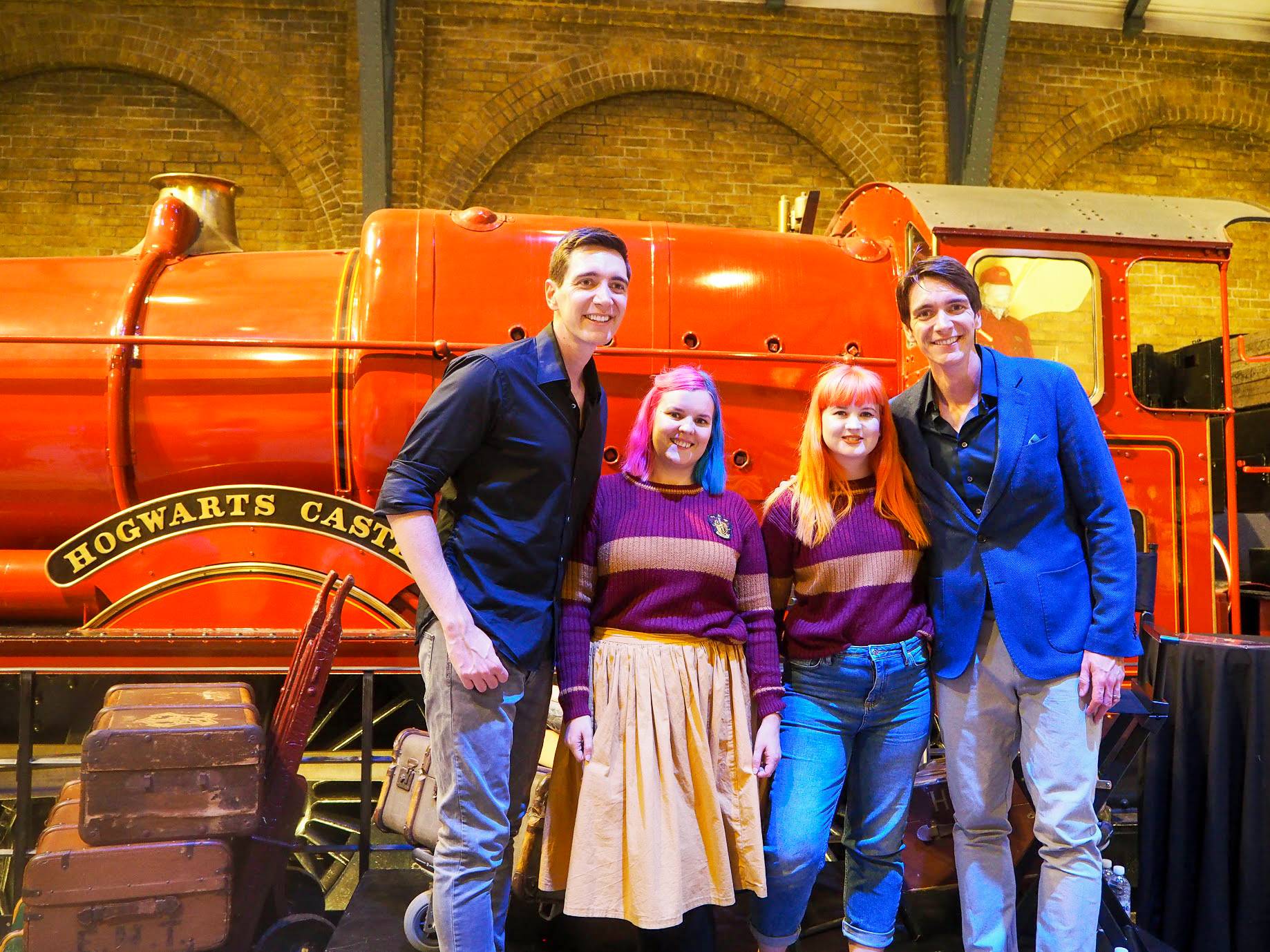 Weasley Twins at Warner Bros Studio Tour Dark Arts Event, Watford