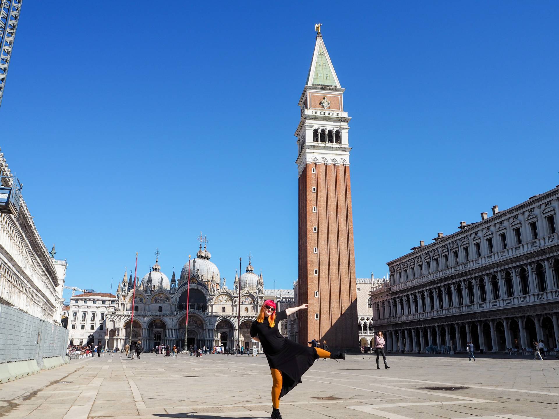 San Marco Piazza, Venice during the Coronavirus lockdown