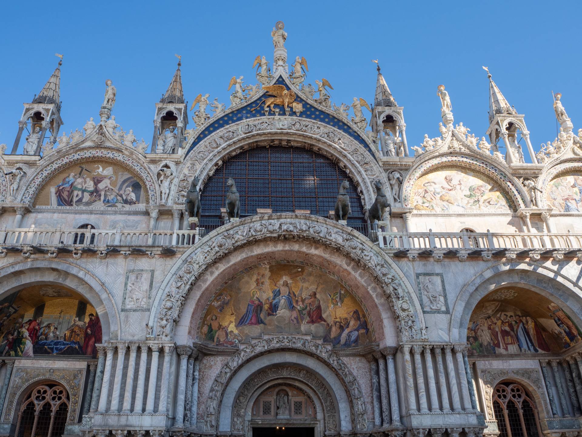 St Mark's Basilica, Venice, Italy during Coronavirus outbreak