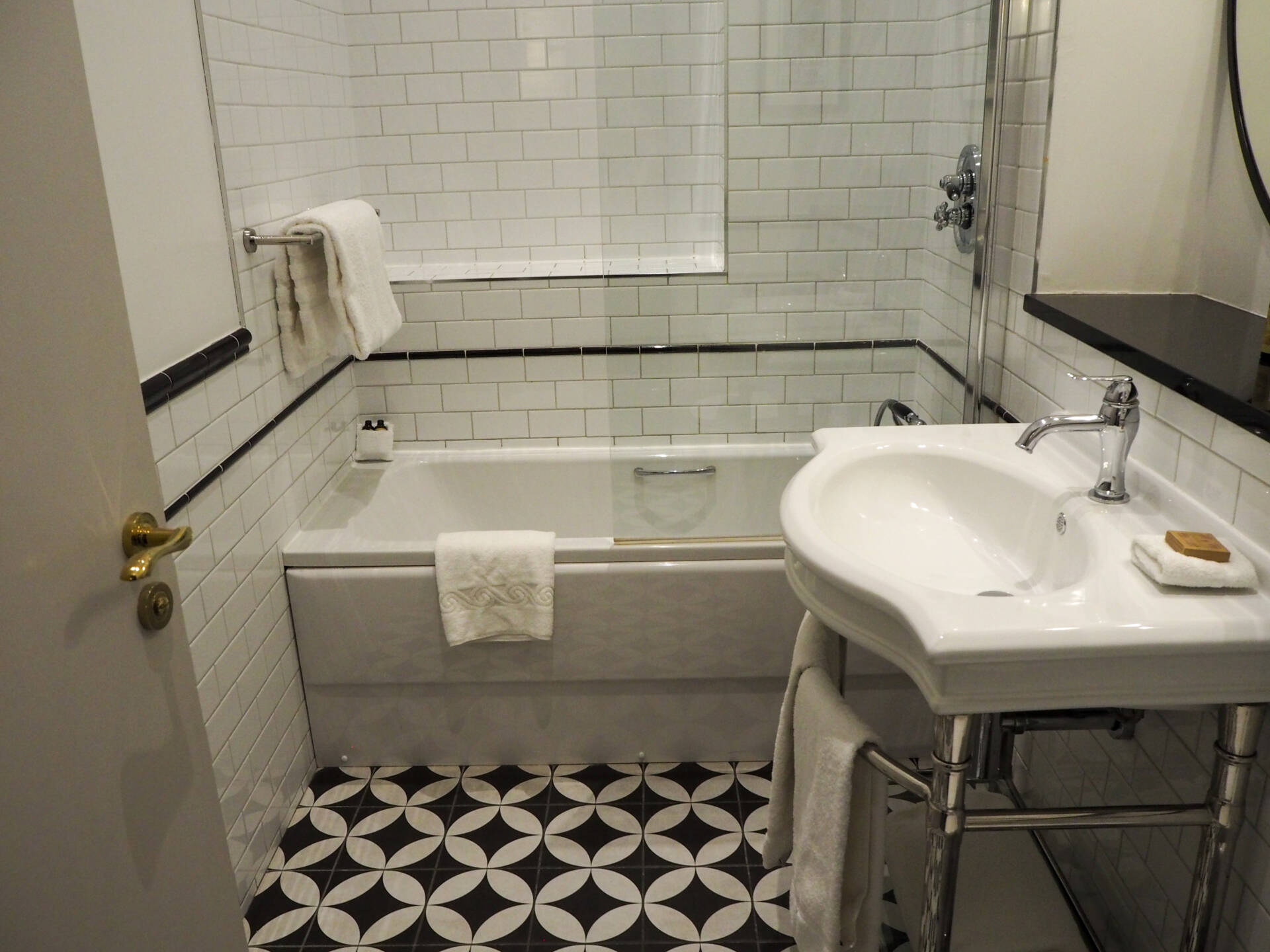 Bathroom at the Titanic Hotel, Belfast